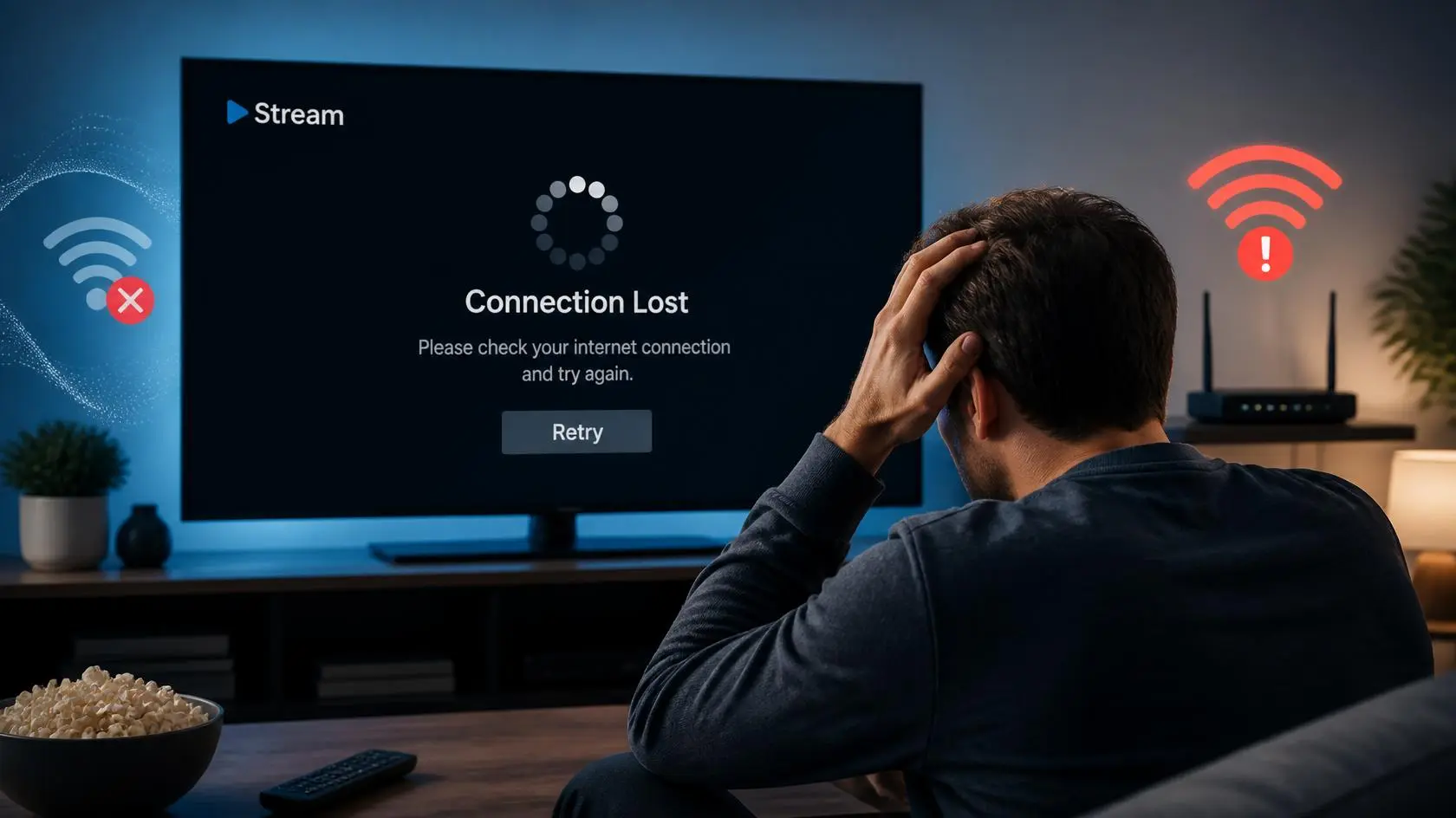 Why does streaming keep disconnecting on a router